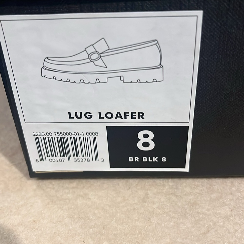 Classic Black Lug Loafers. Banana Republic - Picture 5 of 6